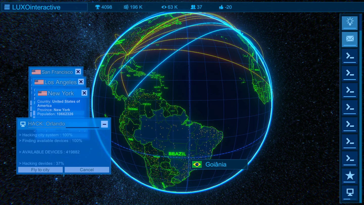 Cyber Attack gameplay screenshot