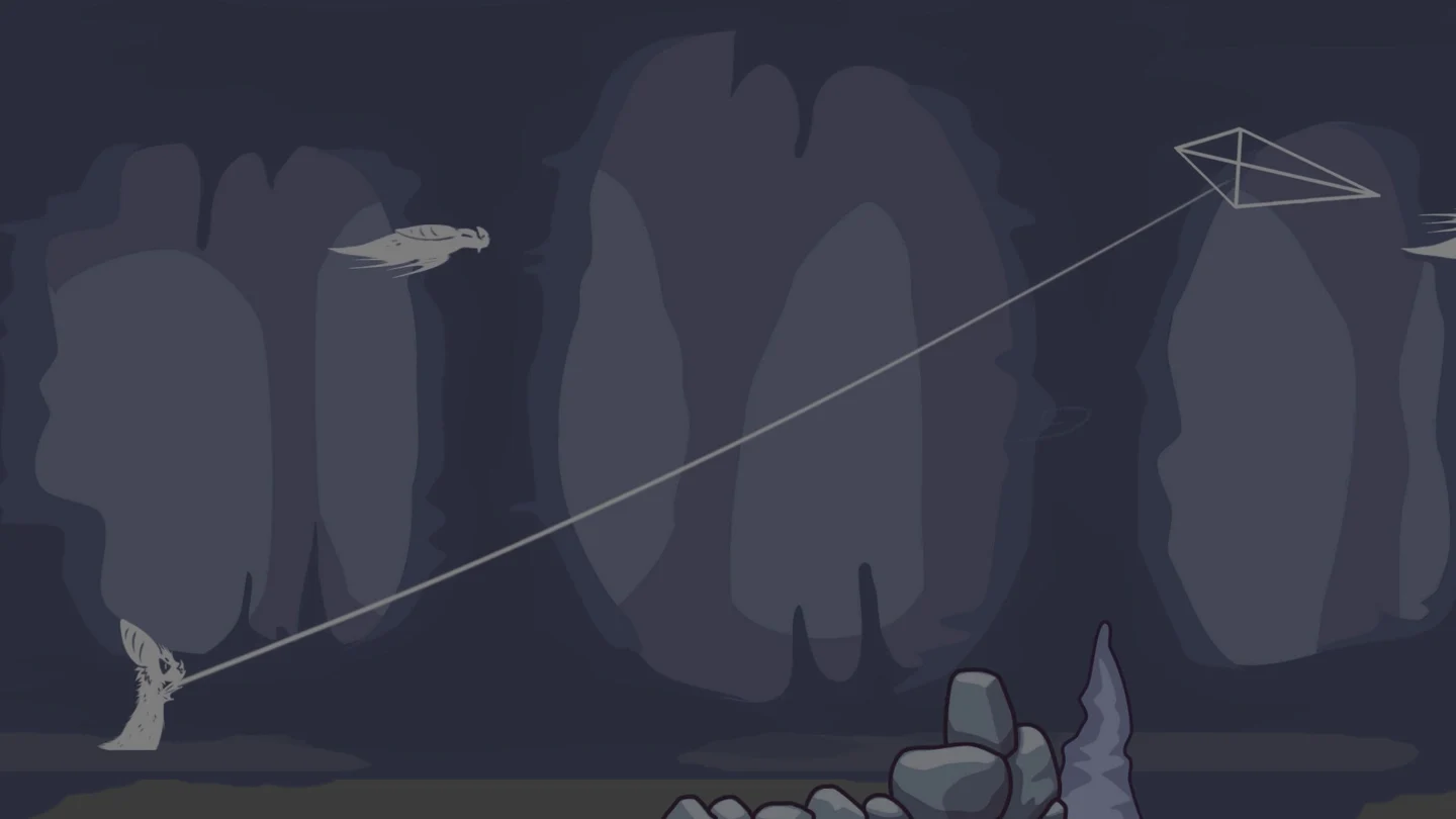 Another view of Relaxing Kite gameplay